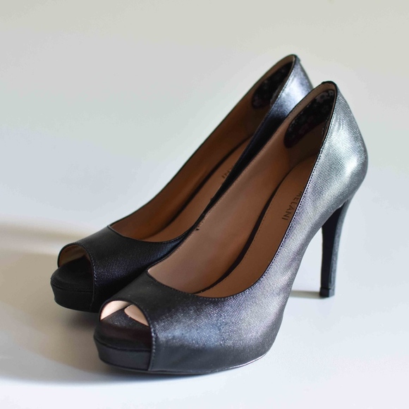 antonio melani peep toe pumps